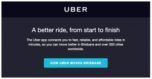 Uber Email Campaign