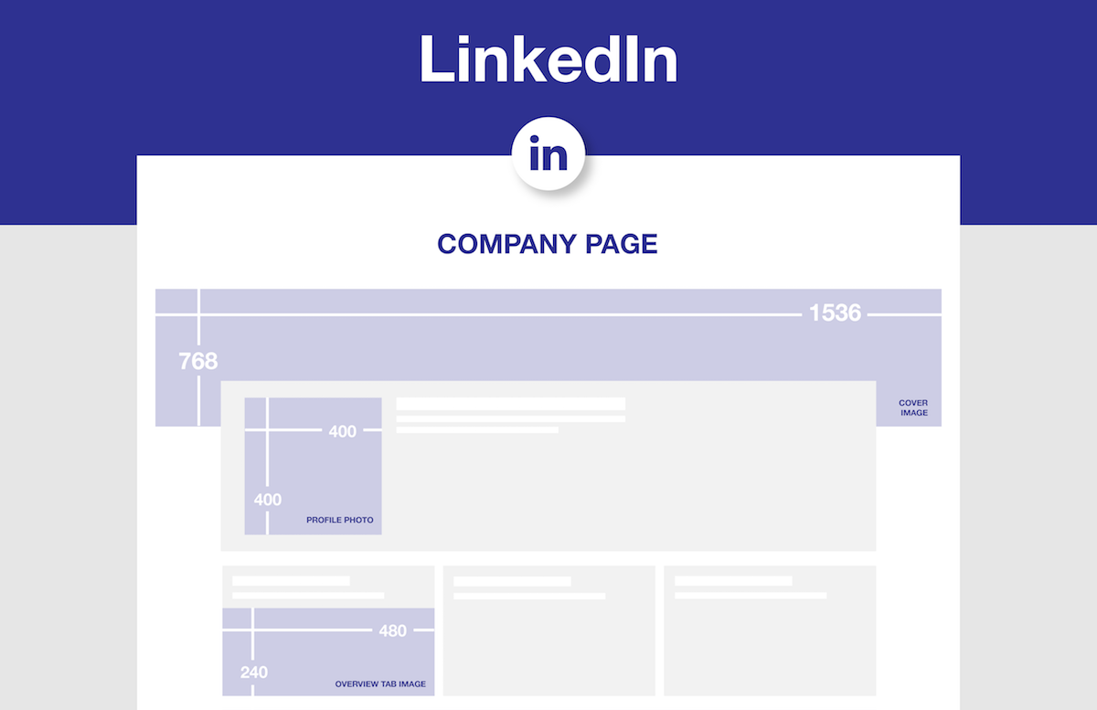 linkedin image sizes personal company updates digital