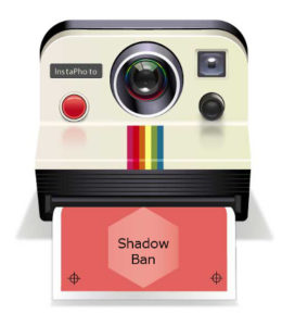 Shadow banned by Instagram