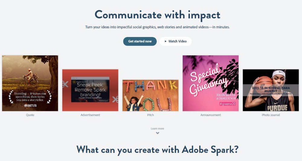 Adobe Spark