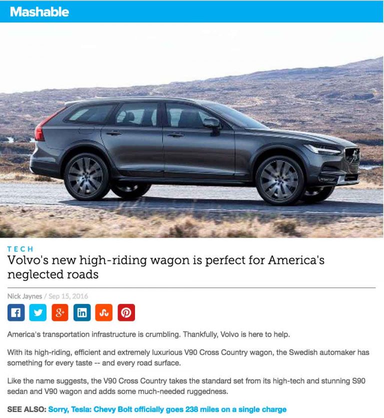 Mobile Website with AMP example 2