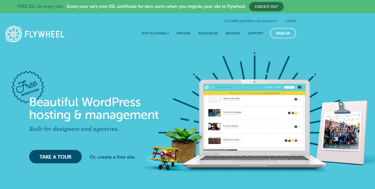 Example of a Homepage